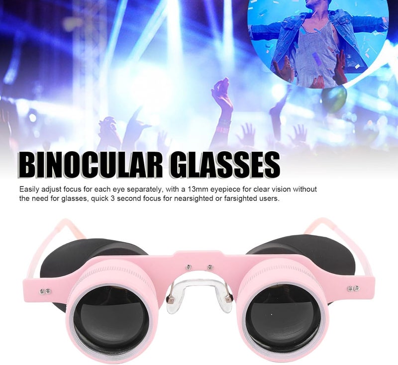 Dpofirs Binocular Glasses, 10X Zoom Opera Glasses, HD Optical Telescope Glasses, for Fishing Bird Watching - Image 4